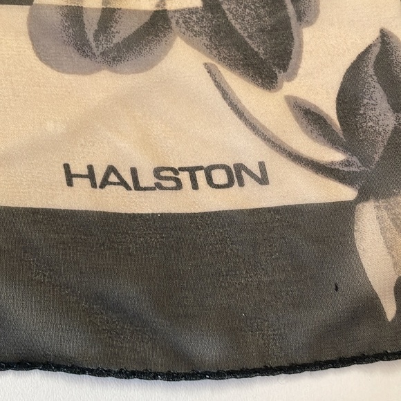 Halston Silk Scarf - Picture 5 of 8